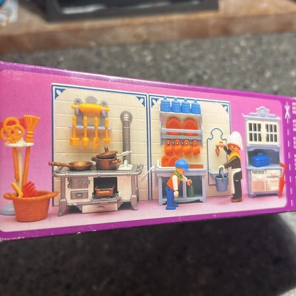 Playmobile 5322 Vintage collectible made in Germany 1992 Kitchen set